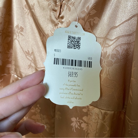 Gold Mini Dress - Picture 7 of 7